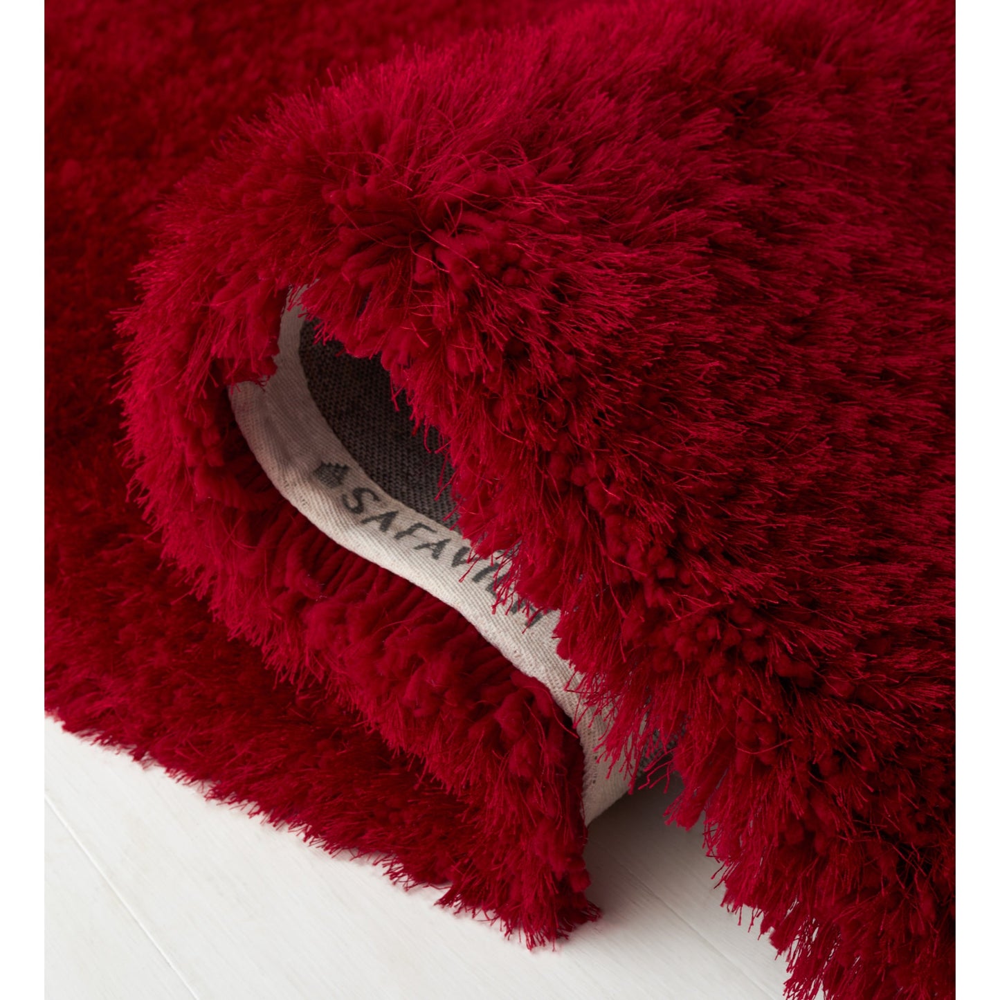 Tapis SAFAVIEH Bahija Rudina Luxe Shaggy de 7,6 cm d'épaisseur