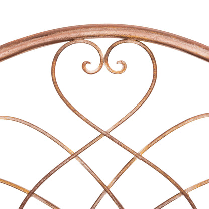 Étagère de boulangerie d'extérieur à 4 niveaux en fer forgé victorien SAFAVIEH Bryn - 25 po L x 15 po P x 63 po H - 25 L x 15 P x 63 H