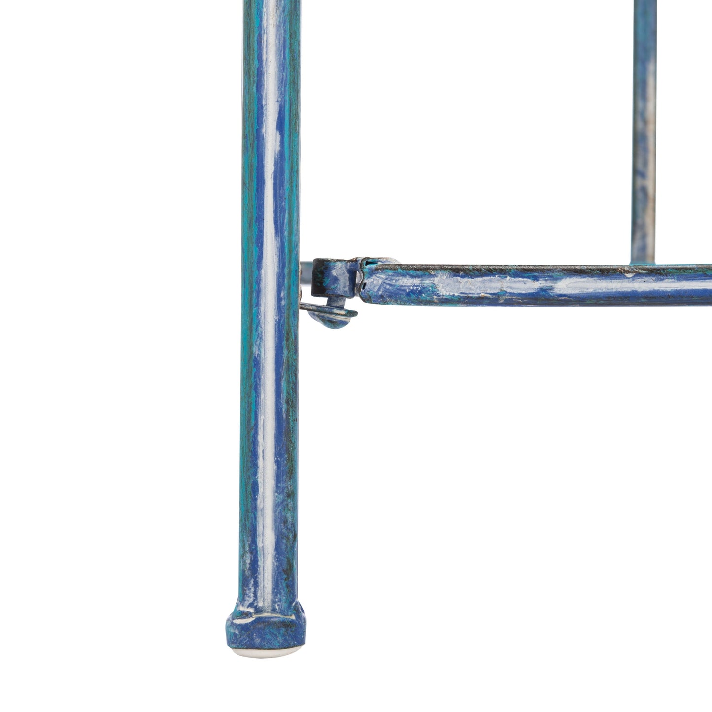 Étagère de boulangerie d'extérieur à 4 niveaux en fer forgé victorien SAFAVIEH Bryn - 25 po L x 15 po P x 63 po H - 25 L x 15 P x 63 H