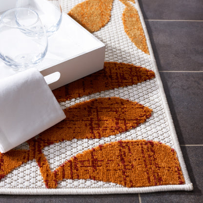 Tapis de patio imperméable à motif floral SAFAVIEH Cabana Neera pour intérieur/extérieur