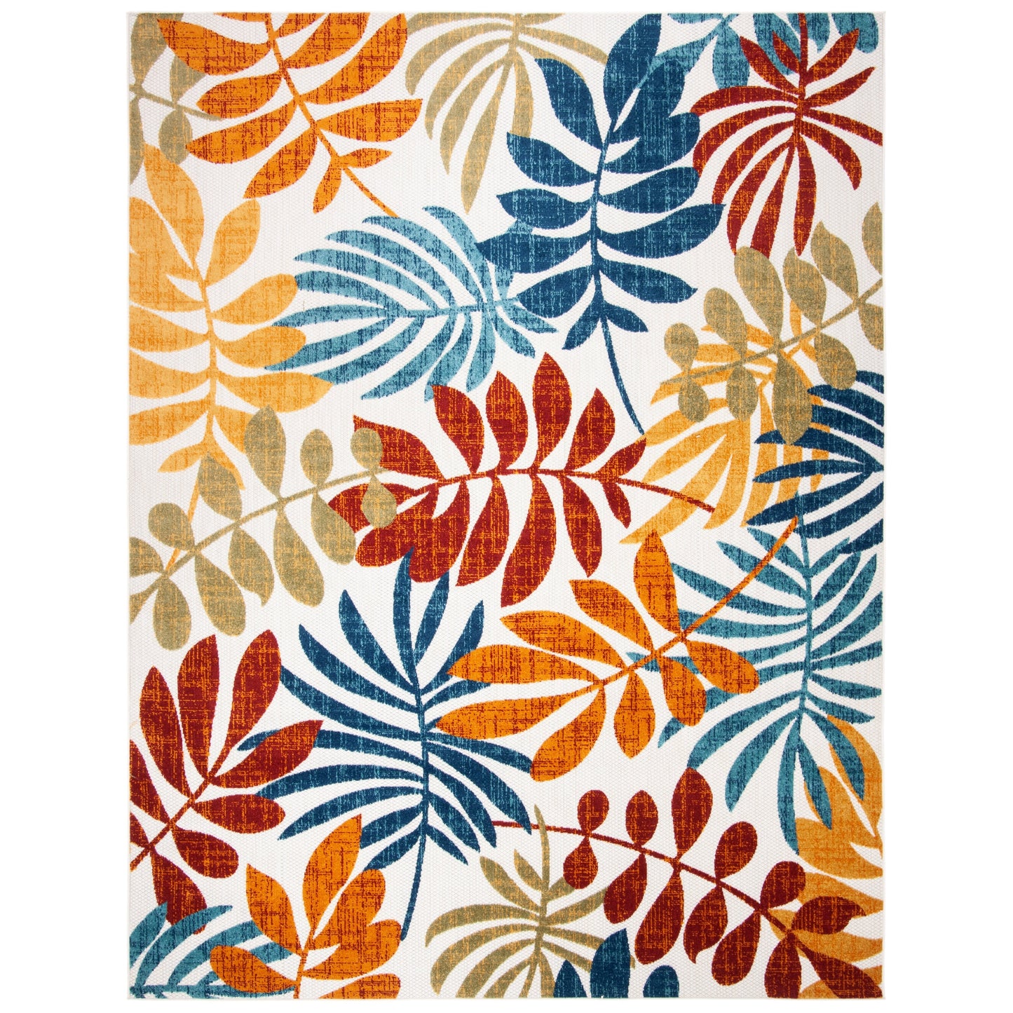 Tapis de patio imperméable à motif floral SAFAVIEH Cabana Neera pour intérieur/extérieur