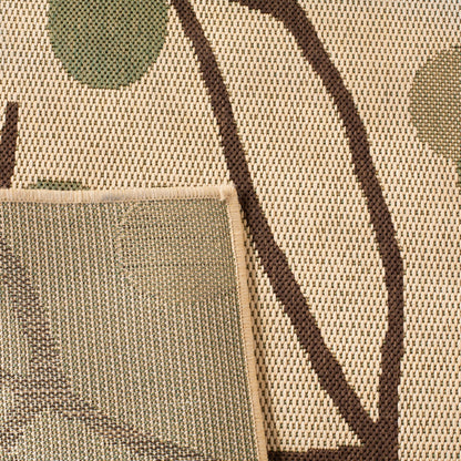 Tapis de jardin imperméable SAFAVIEH Courtyard Delois pour intérieur/extérieur