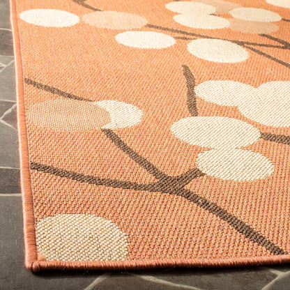 Tapis de jardin imperméable SAFAVIEH Courtyard Delois pour intérieur/extérieur