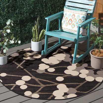 Tapis de jardin imperméable SAFAVIEH Courtyard Delois pour intérieur/extérieur