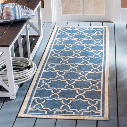 Tapis de jardin imperméable SAFAVIEH Courtyard Gulsin pour intérieur/extérieur
