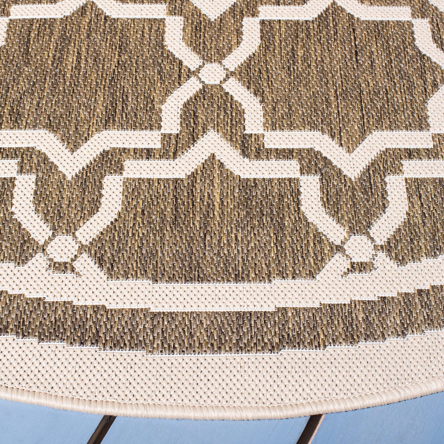 Tapis de jardin imperméable SAFAVIEH Courtyard Gulsin pour intérieur/extérieur