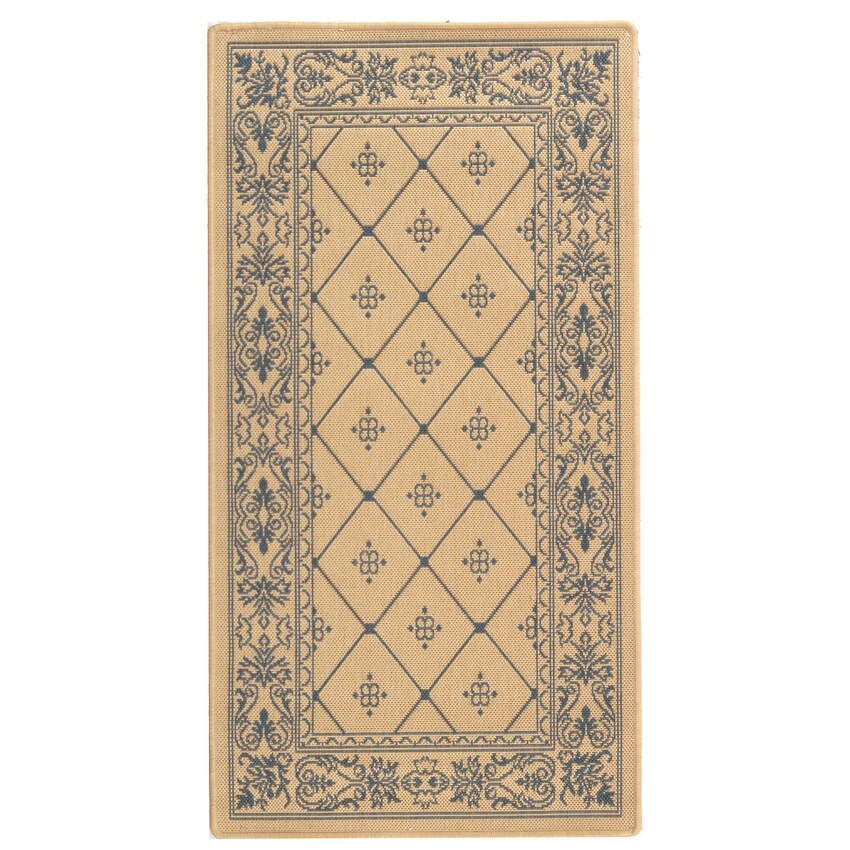 Tapis de jardin imperméable SAFAVIEH Courtyard Hendrina pour intérieur/extérieur