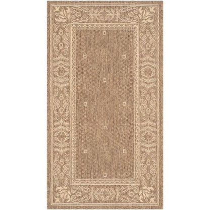 Tapis de jardin imperméable SAFAVIEH Courtyard Hendrina pour intérieur/extérieur