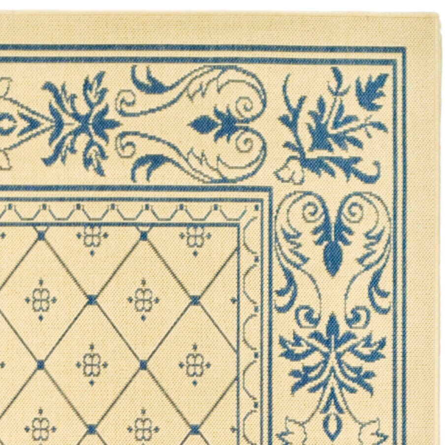 Tapis de jardin imperméable SAFAVIEH Courtyard Hendrina pour intérieur/extérieur