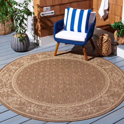 Tapis de jardin imperméable SAFAVIEH Courtyard Hendrina pour intérieur/extérieur