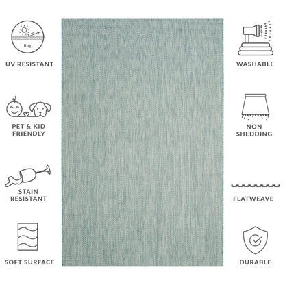 Tapis de jardin imperméable SAFAVIEH Courtyard Ilmur pour intérieur/extérieur