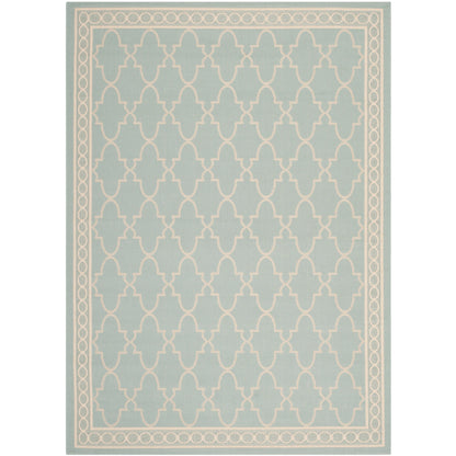 Tapis de jardin imperméable SAFAVIEH Courtyard Janell Trellis pour terrasse ou jardin