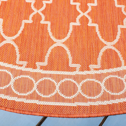 Tapis de jardin imperméable SAFAVIEH Courtyard Janell Trellis pour terrasse ou jardin