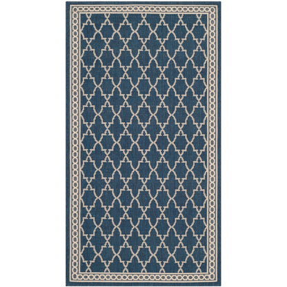 Tapis de jardin imperméable SAFAVIEH Courtyard Janell Trellis pour terrasse ou jardin