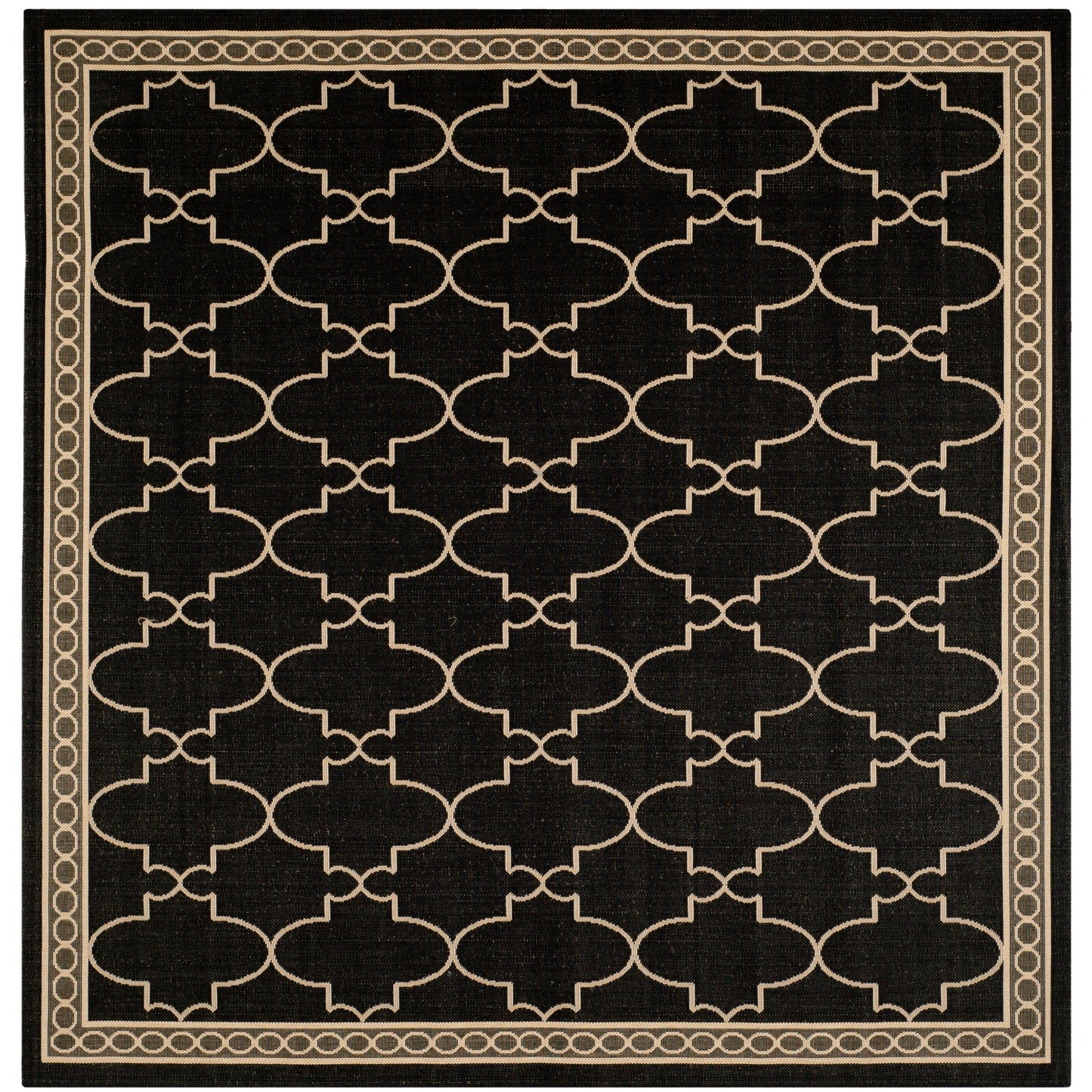 Tapis de jardin imperméable SAFAVIEH Courtyard Janell Trellis pour terrasse ou jardin