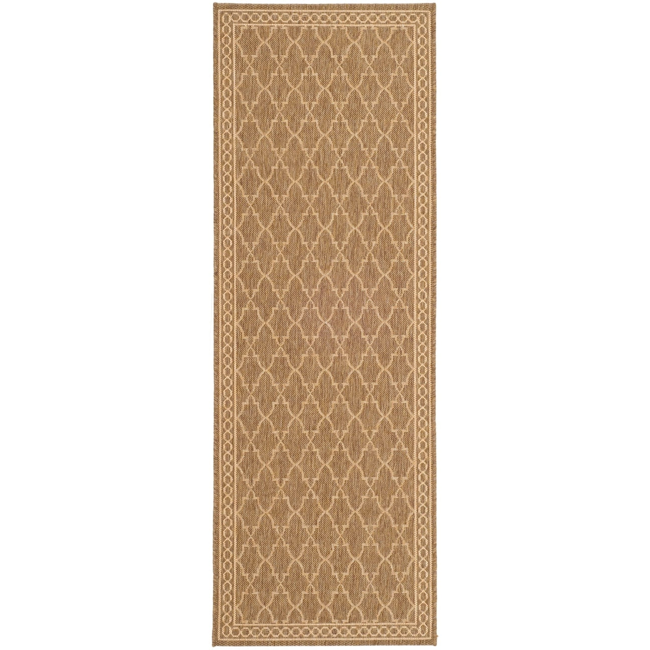 Tapis de jardin imperméable SAFAVIEH Courtyard Janell Trellis pour terrasse ou jardin