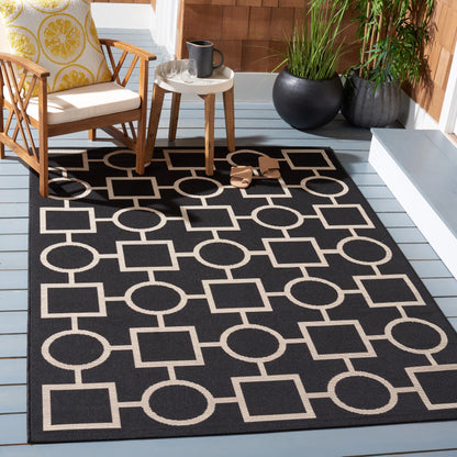 Tapis de jardin/terrasse imperméable SAFAVIEH Courtyard Lilya
