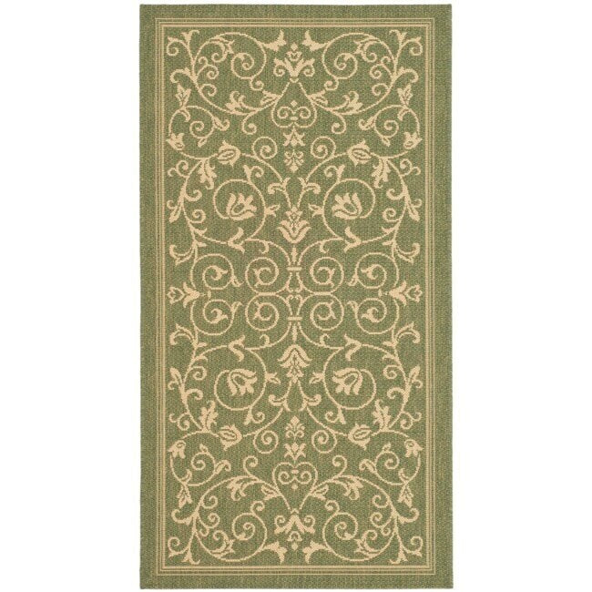 Tapis de jardin/terrasse imperméable SAFAVIEH Courtyard Miljeta