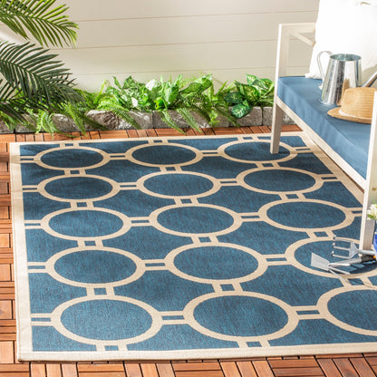 Tapis de jardin imperméable SAFAVIEH Courtyard Nira pour intérieur/extérieur