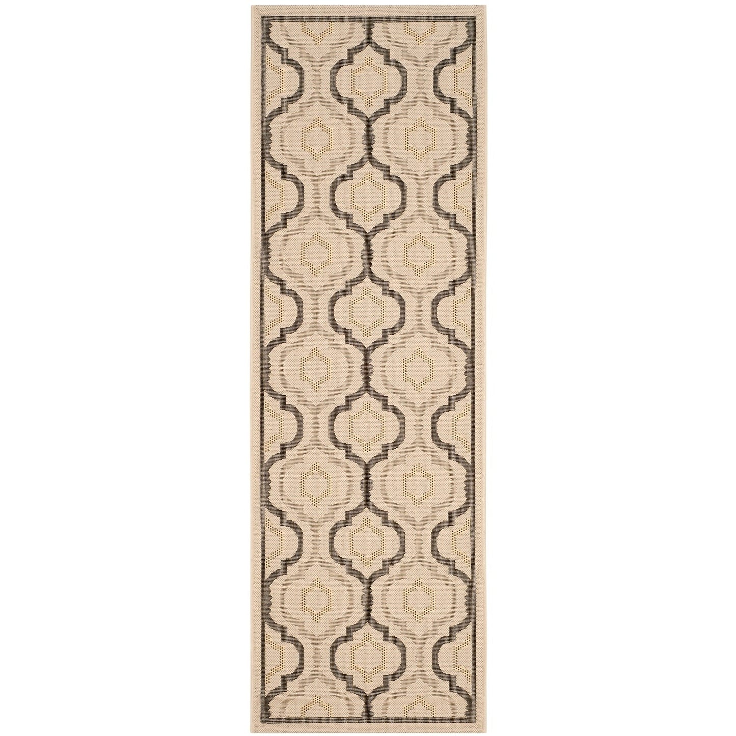 Tapis de jardin imperméable SAFAVIEH Courtyard Oyvor pour intérieur/extérieur