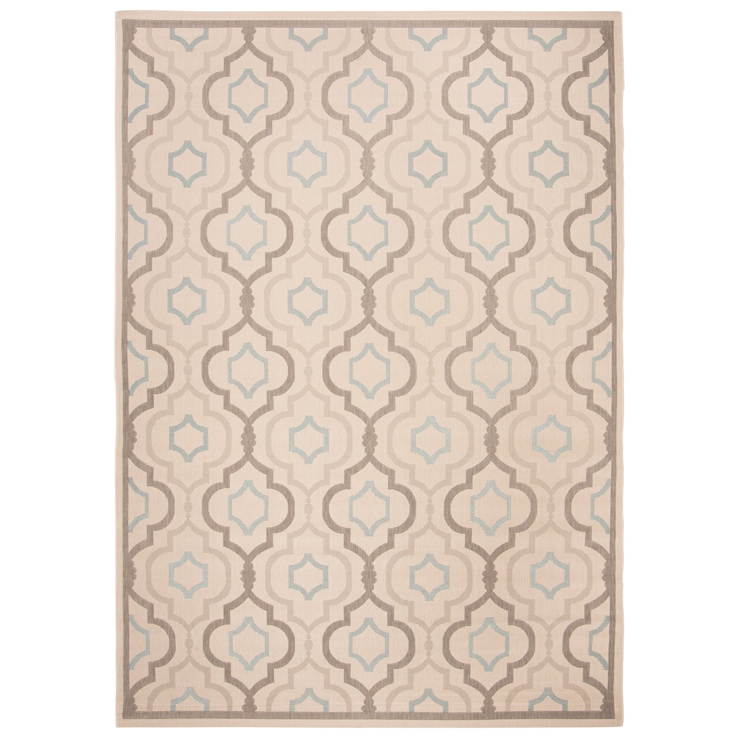 Tapis de jardin imperméable SAFAVIEH Courtyard Oyvor pour intérieur/extérieur