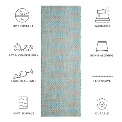 Tapis de jardin imperméable SAFAVIEH Courtyard Ragini pour intérieur/extérieur