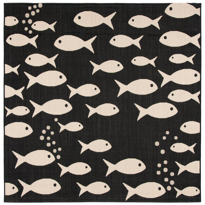 Tapis de jardin SAFAVIEH Courtyard Ragne pour intérieur/extérieur, imperméable, terrasse ou jardin.