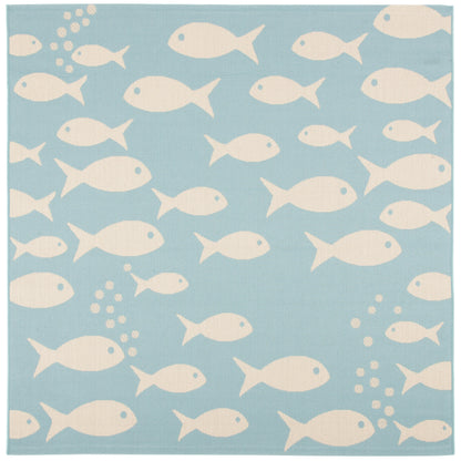 Tapis de jardin SAFAVIEH Courtyard Ragne pour intérieur/extérieur, imperméable, terrasse ou jardin.