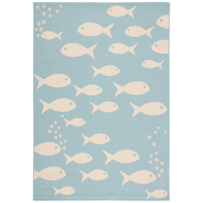 Tapis de jardin SAFAVIEH Courtyard Ragne pour intérieur/extérieur, imperméable, terrasse ou jardin.