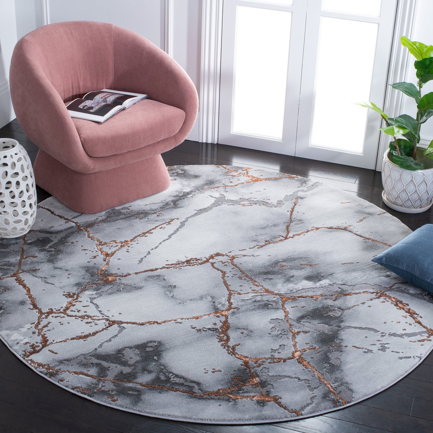 Tapis abstrait moderne SAFAVIEH Craft Miyase