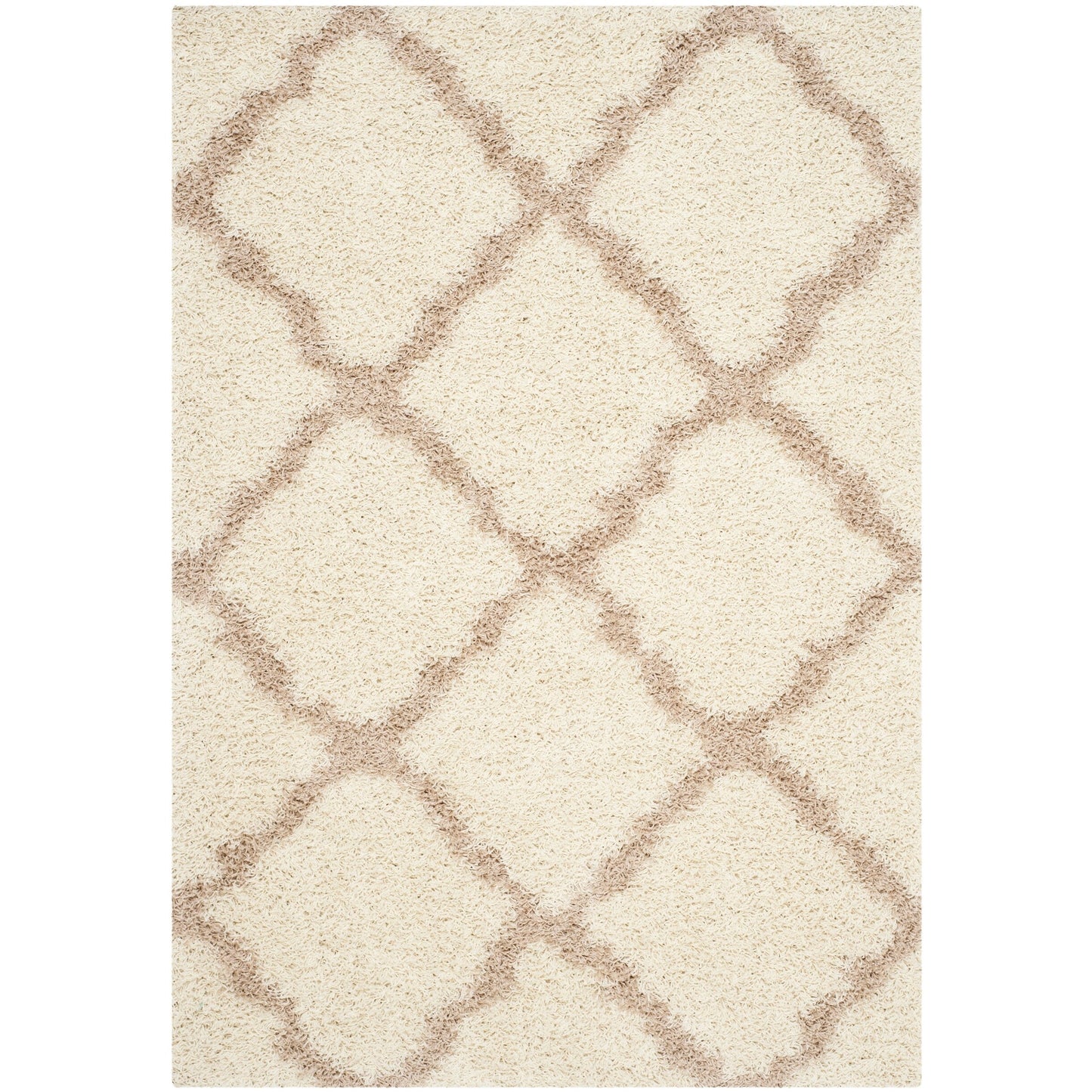 Tapis SAFAVIEH Dallas Shag Darina Trellis de 3,8 cm d'épaisseur