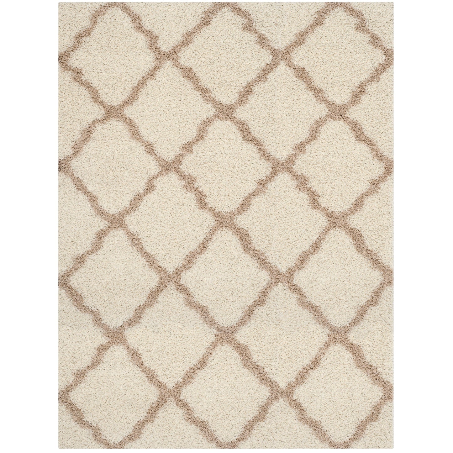 Tapis SAFAVIEH Dallas Shag Darina Trellis de 3,8 cm d'épaisseur