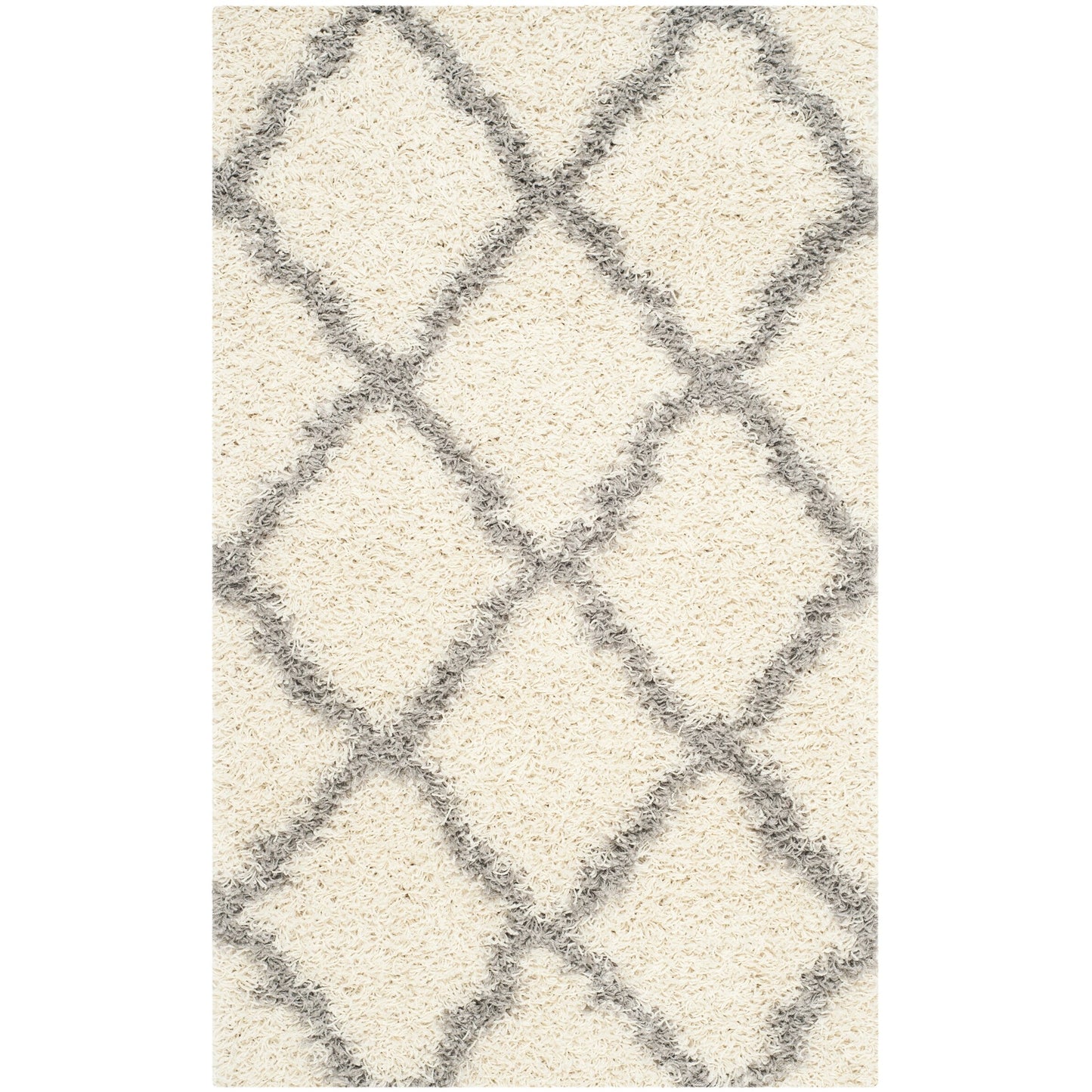 Tapis SAFAVIEH Dallas Shag Darina Trellis de 3,8 cm d'épaisseur