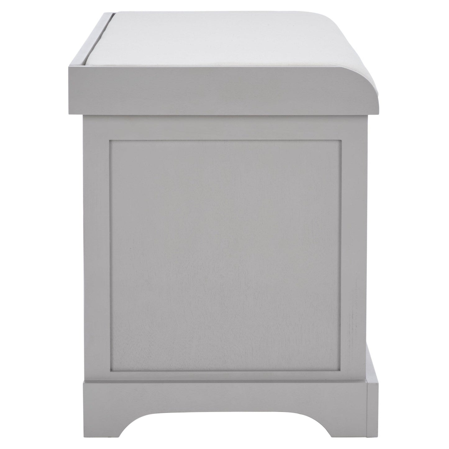 Banc de rangement tressé Euphemia marron SAFAVIEH - 33,5 x 16,1 x 19,9 - 34 L x 16 P x 20 H