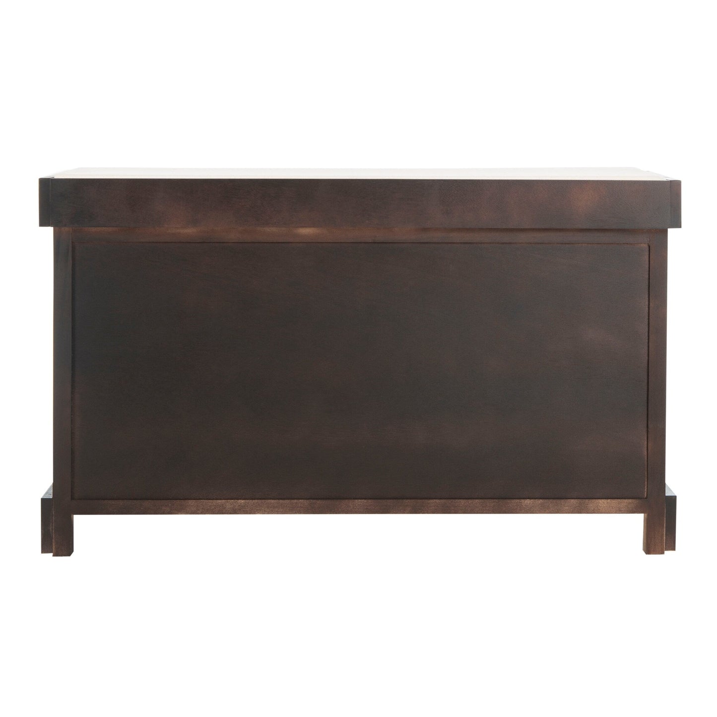 Banc de rangement tressé Euphemia marron SAFAVIEH - 33,5 x 16,1 x 19,9 - 34 L x 16 P x 20 H