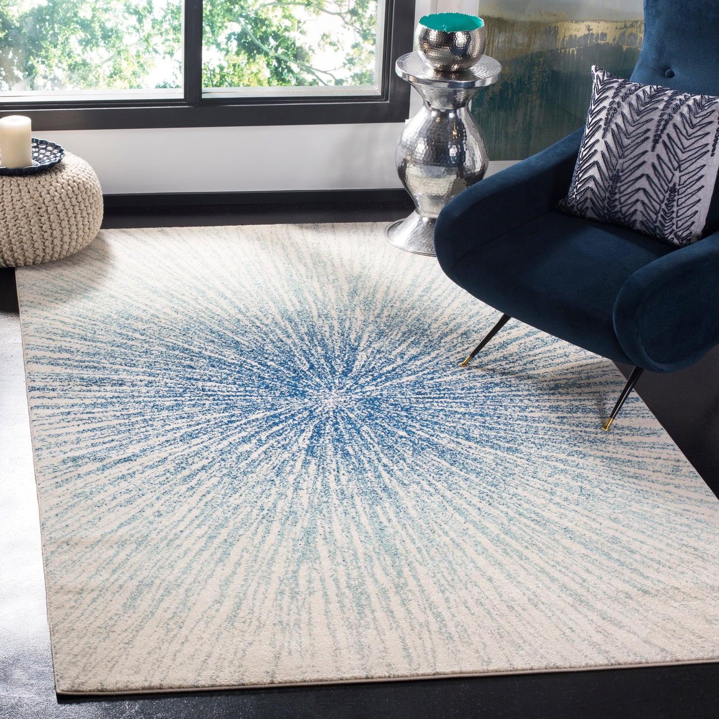 Tapis SAFAVIEH Evoke Coralee Abstract Boho Burst