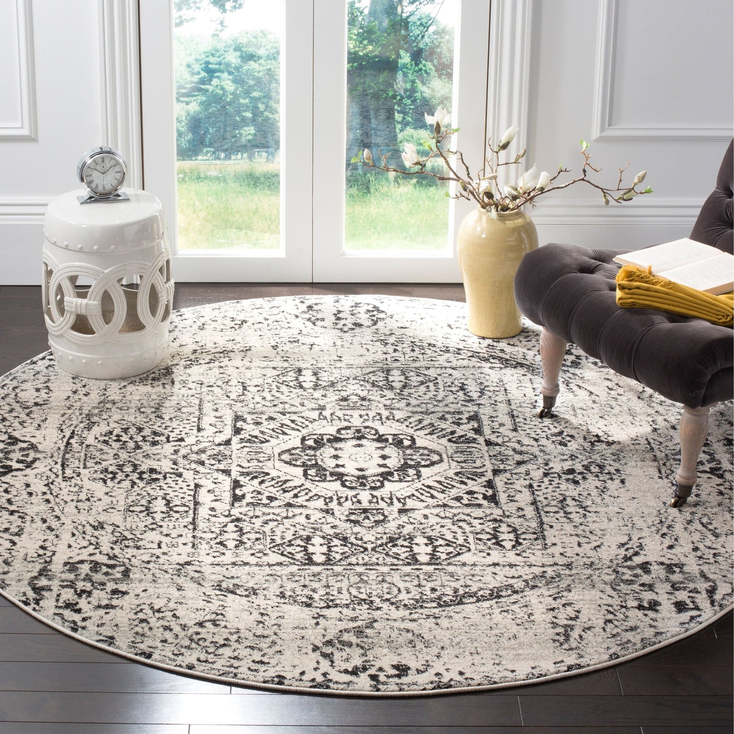 Tapis SAFAVIEH Evoke Gioia Vintage Boho à médaillon vieilli