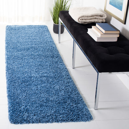 Tapis SAFAVIEH Evolution Shag Fransien uni de 4,6 cm d'épaisseur