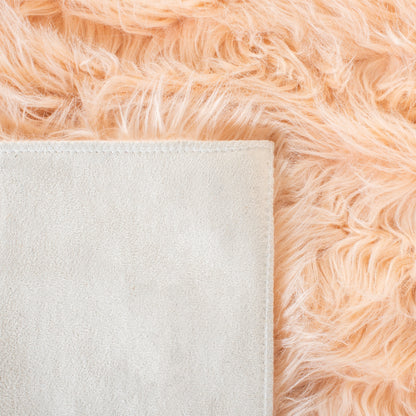 Tapis SAFAVIEH en fausse peau de mouton soyeuse, épaisseur 6 cm