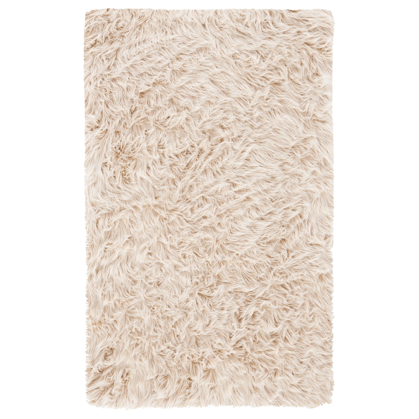 Tapis SAFAVIEH en fausse peau de mouton soyeuse, épaisseur 6 cm