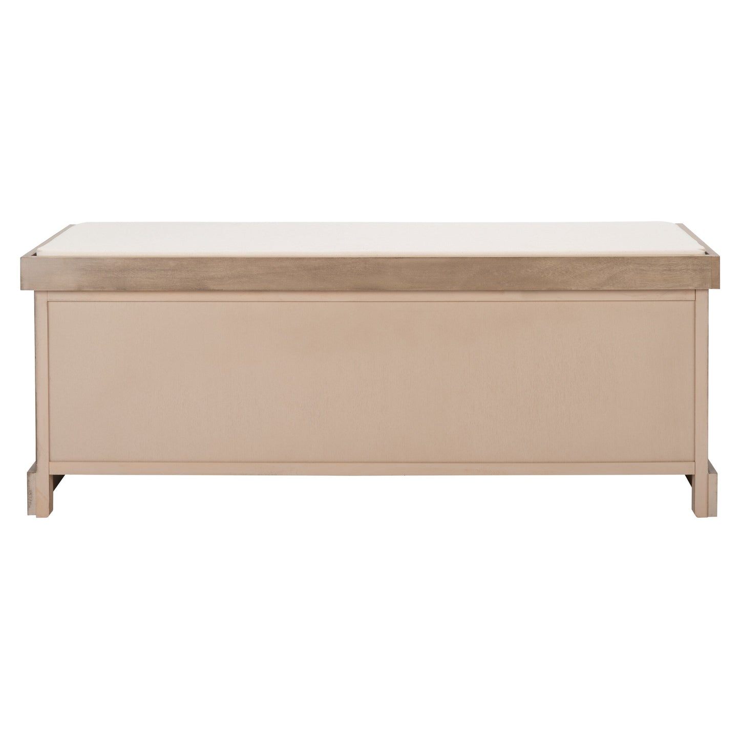 Banc de rangement 3 tiroirs avec coussins SAFAVIEH Fiorello - 47,3 l x 15 L x 19 H - 47 L x 15 P x 19 H