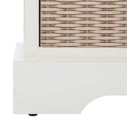 Banc de rangement 3 tiroirs avec coussins SAFAVIEH Fiorello - 47,3 l x 15 L x 19 H - 47 L x 15 P x 19 H