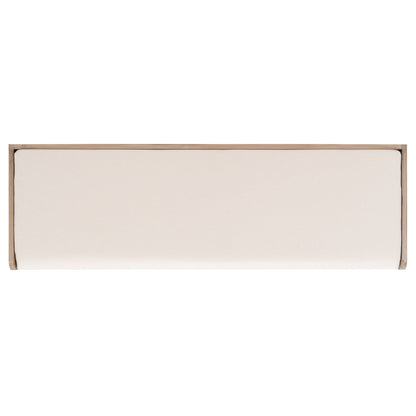 Banc de rangement 3 tiroirs avec coussins SAFAVIEH Fiorello - 47,3 l x 15 L x 19 H - 47 L x 15 P x 19 H