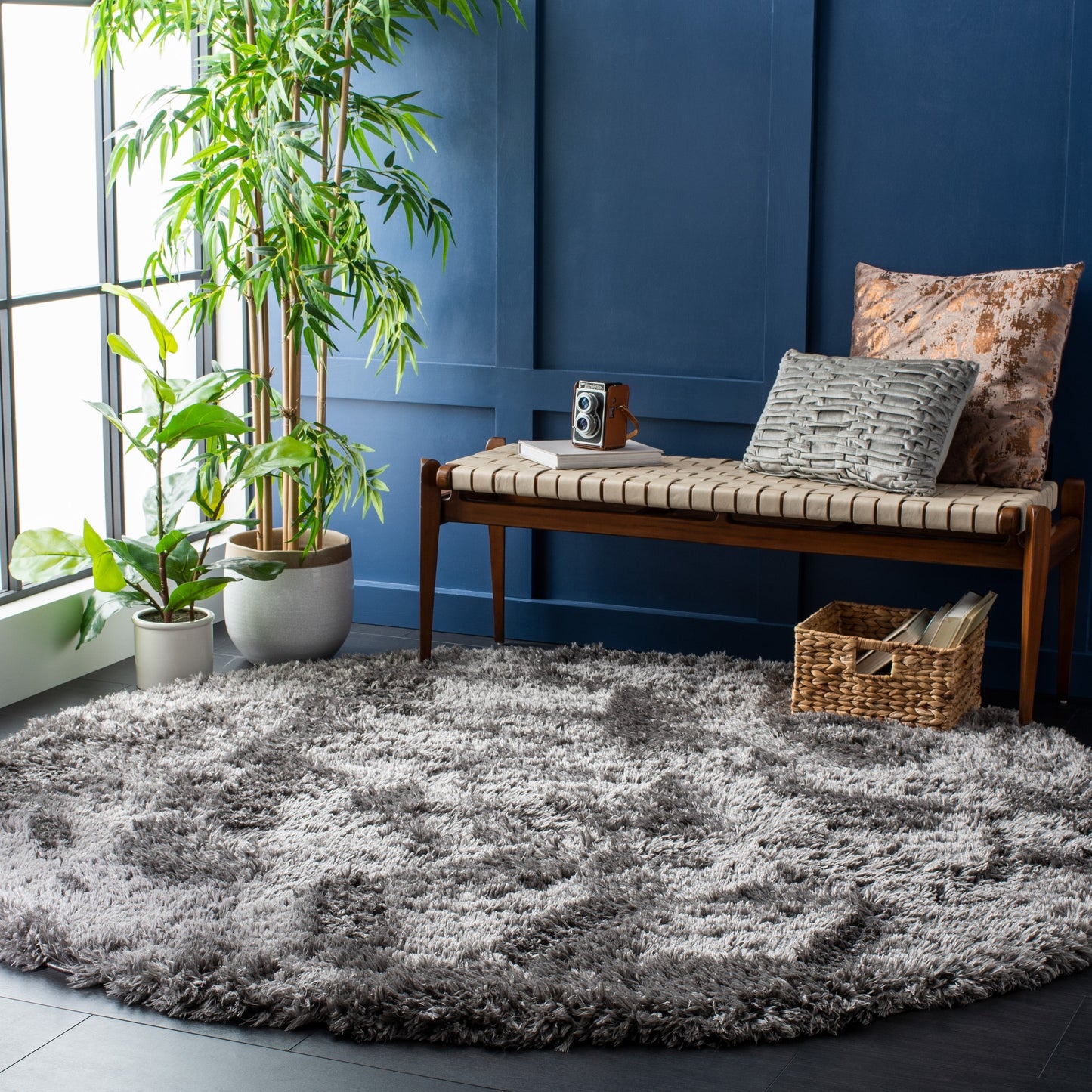 Tapis SAFAVIEH Flokati Shag Wynne de 7 cm d'épaisseur