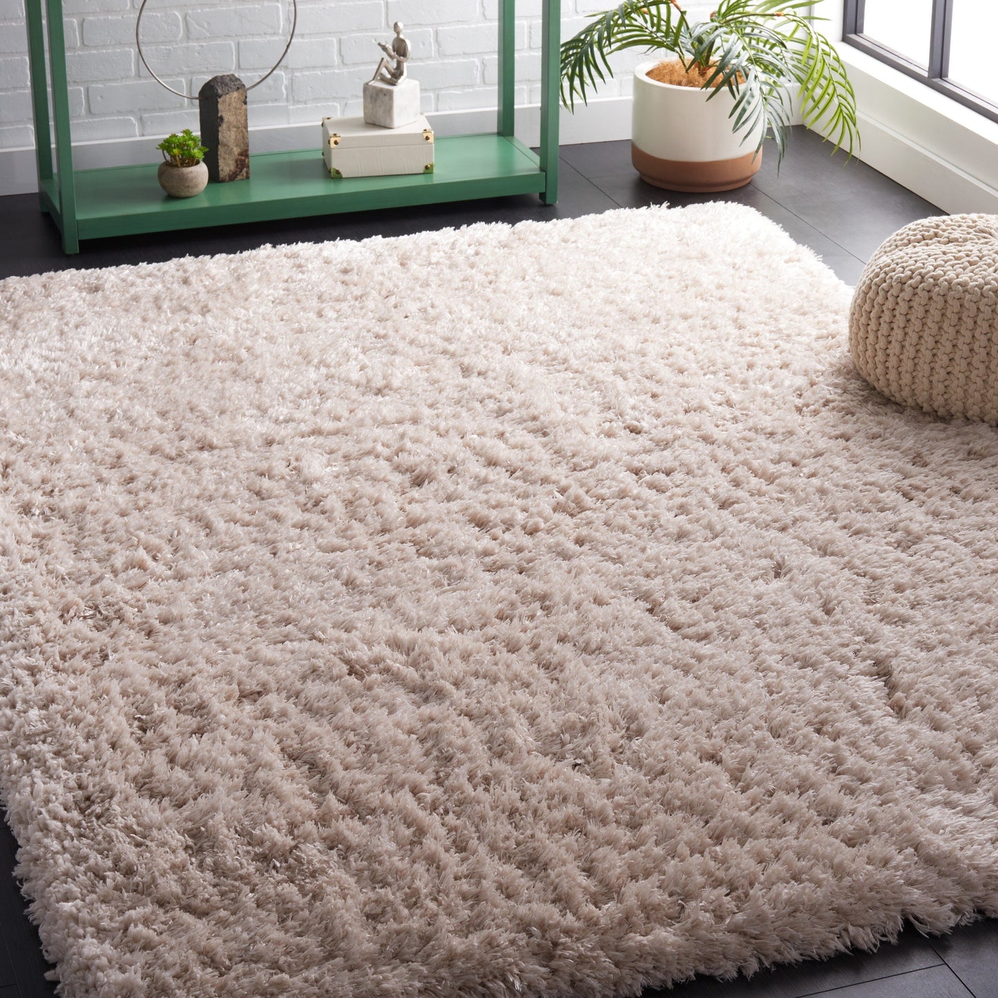 Tapis SAFAVIEH Flokati Shag Wynne de 7 cm d'épaisseur