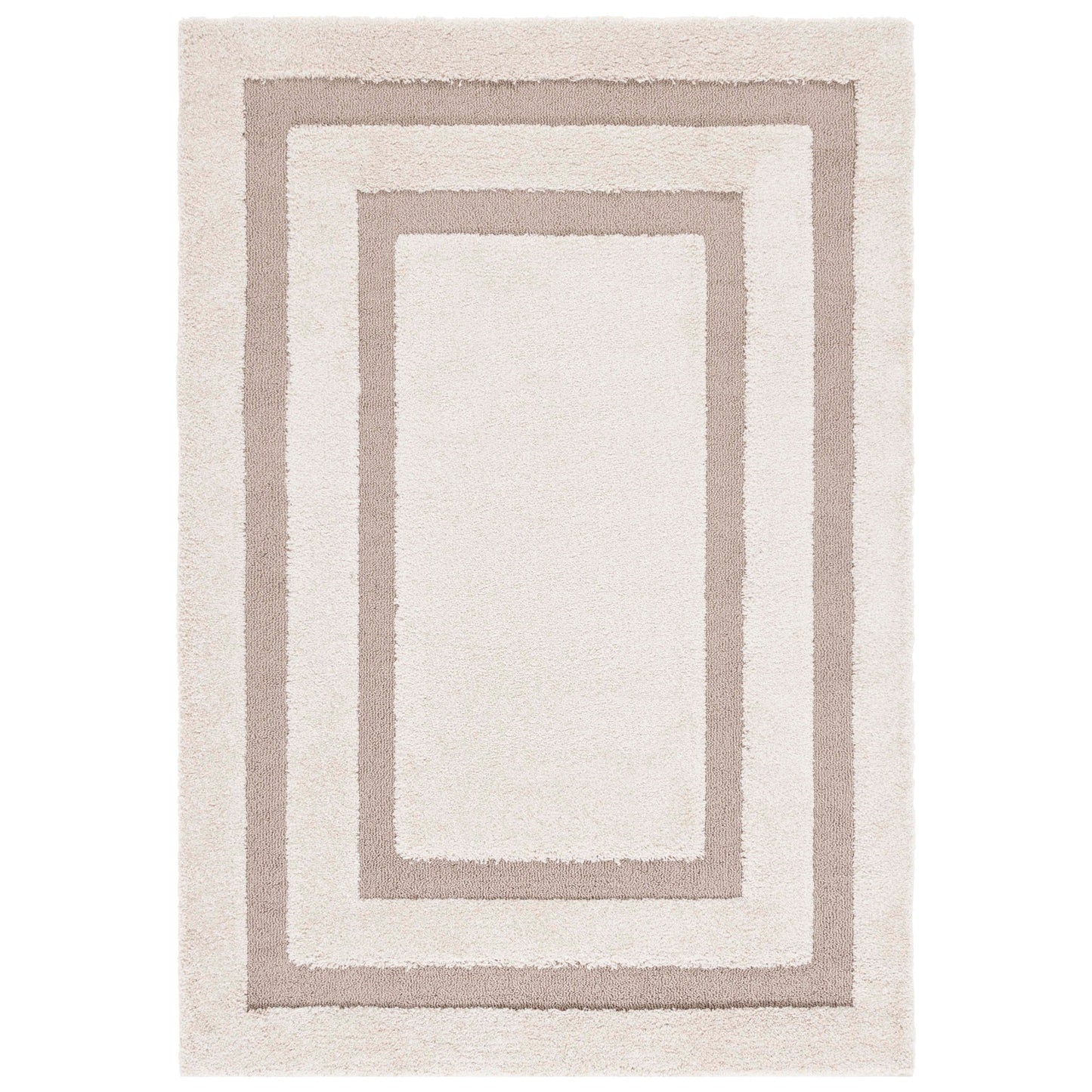 Tapis SAFAVIEH Florida Shag Antigoni Border de 3 cm d'épaisseur