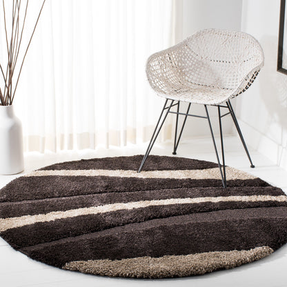 Tapis SAFAVIEH Florida Shag Ariola Stripe de 3 cm d'épaisseur
