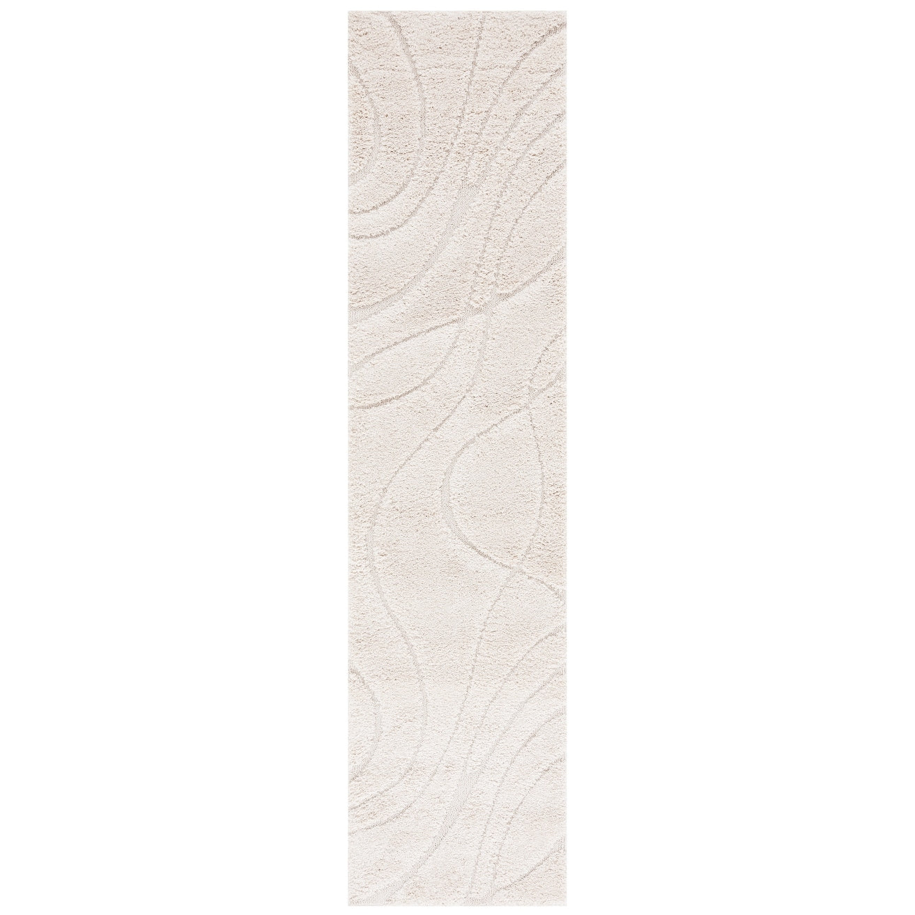 Tapis SAFAVIEH Florida Shag Staka Abstract Waves de 3 cm d'épaisseur