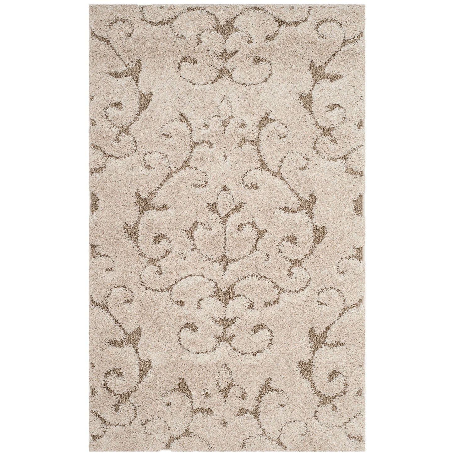 Tapis SAFAVIEH Florida Shag Tjabbe Scroll Area de 3 cm d'épaisseur
