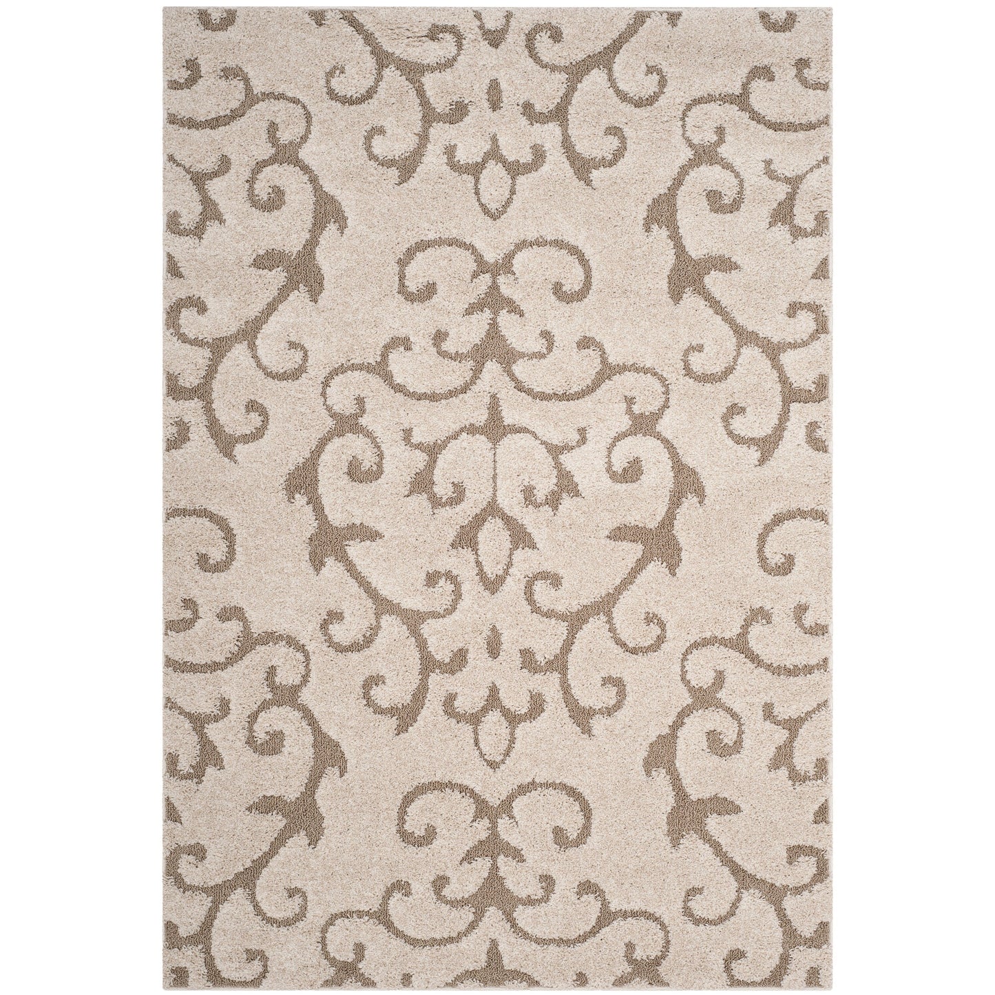 Tapis SAFAVIEH Florida Shag Tjabbe Scroll Area de 3 cm d'épaisseur